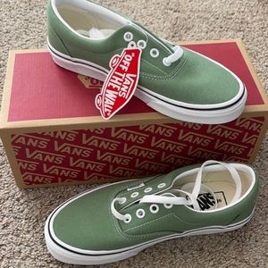 Light Green Vans (Never Worn)